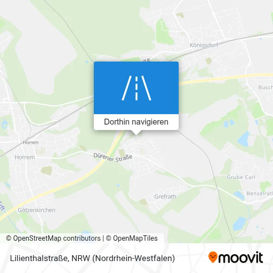 Lilienthalstraße Karte
