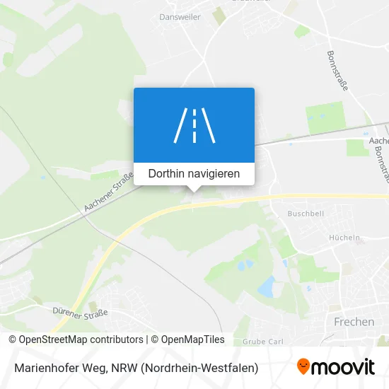 Marienhofer Weg Karte