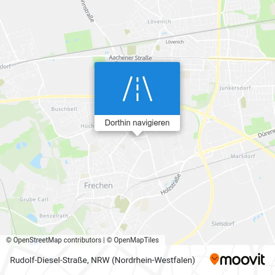 Rudolf-Diesel-Straße Karte