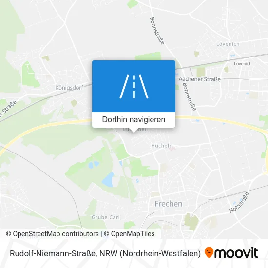 Rudolf-Niemann-Straße Karte