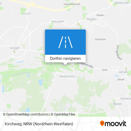 Kirchweg Karte