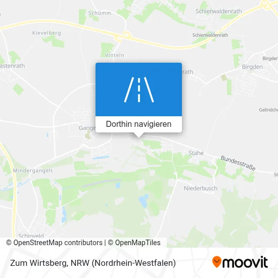 Zum Wirtsberg Karte