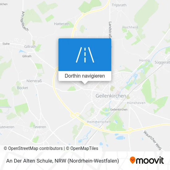 An Der Alten Schule Karte