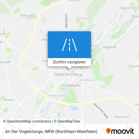 An Der Vogelstange Karte