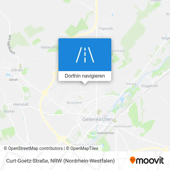 Curt-Goetz-Straße Karte