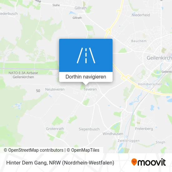 Hinter Dem Gang Karte