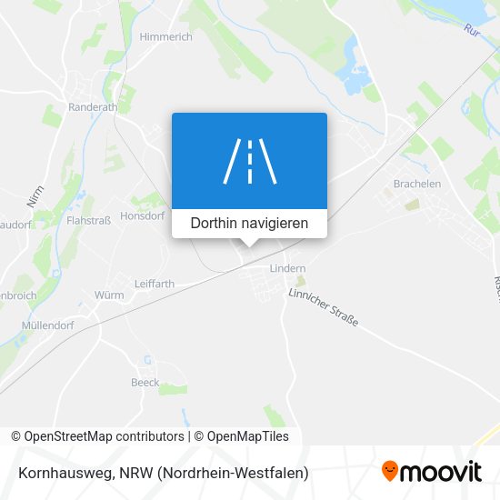 Kornhausweg Karte