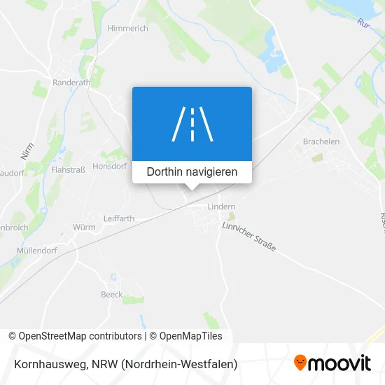 Kornhausweg Karte