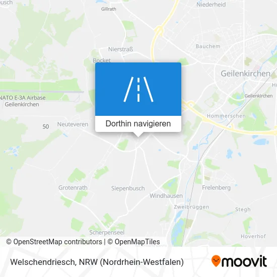 Welschendriesch Karte