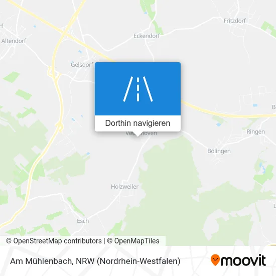 Am Mühlenbach Karte