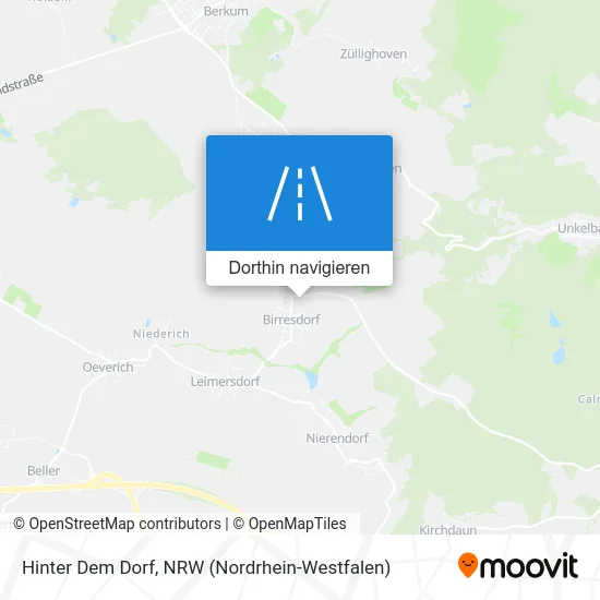 Hinter Dem Dorf Karte