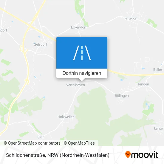 Schildchenstraße Karte