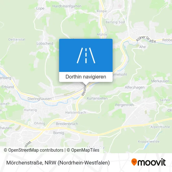 Mörchenstraße Karte