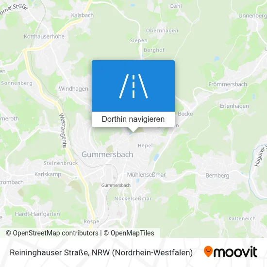 Reininghauser Straße Karte
