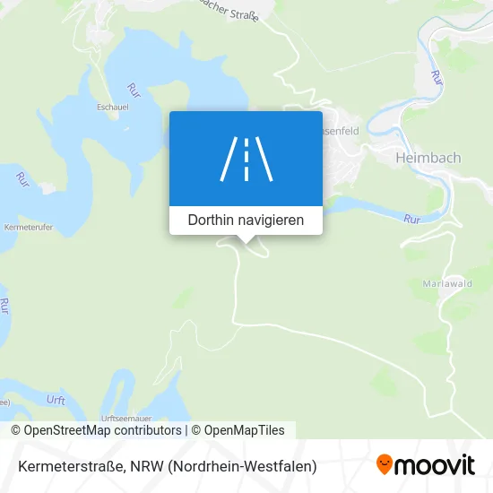 Kermeterstraße Karte