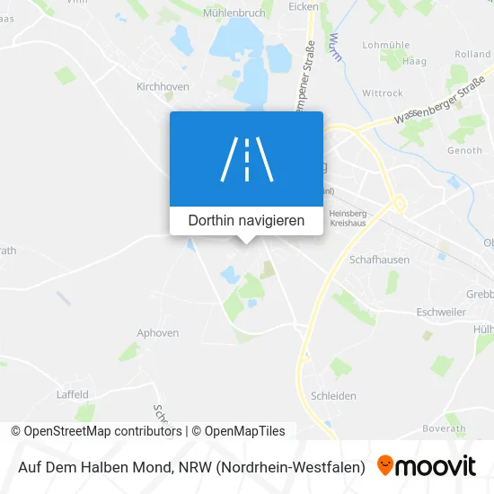 Auf Dem Halben Mond Karte