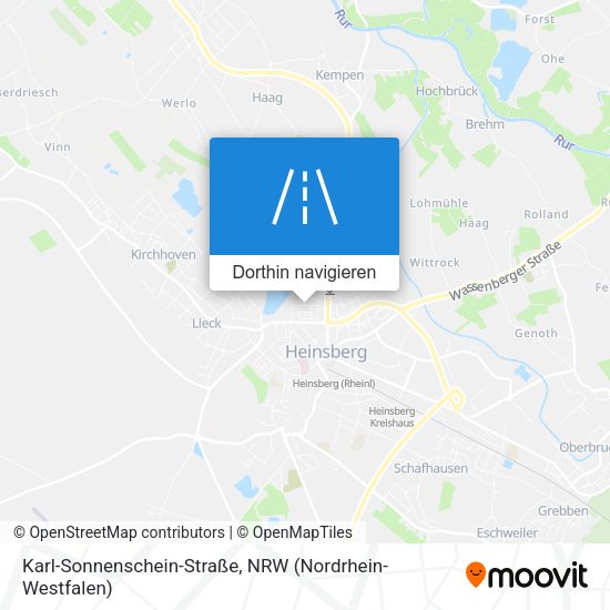 Karl-Sonnenschein-Straße Karte
