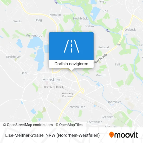 Lise-Meitner-Straße Karte