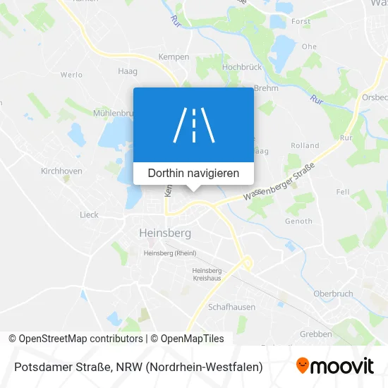 Potsdamer Straße Karte