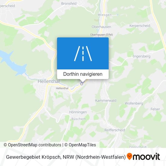 Gewerbegebiet Kröpsch Karte