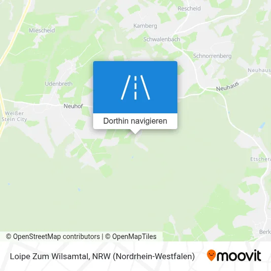 Loipe Zum Wilsamtal Karte