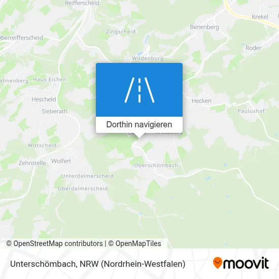 Unterschömbach Karte