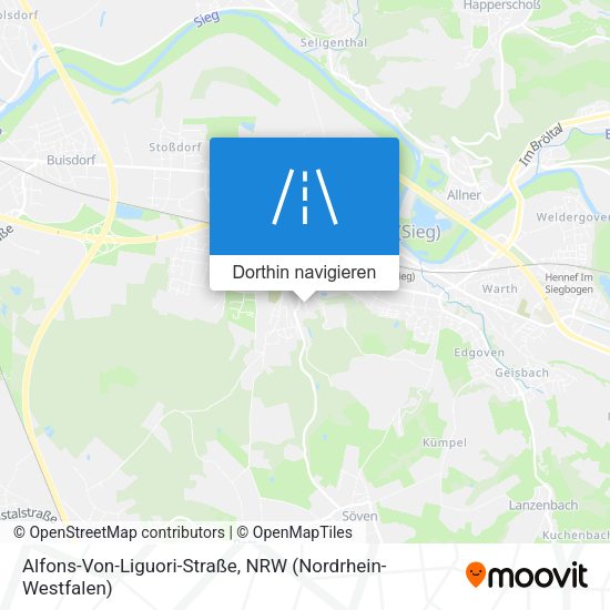 Alfons-Von-Liguori-Straße Karte