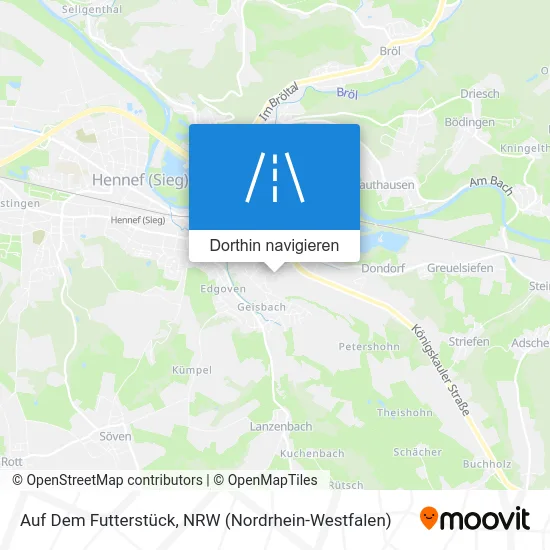 Auf Dem Futterstück Karte