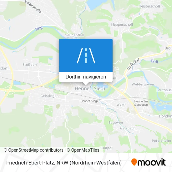 Friedrich-Ebert-Platz Karte