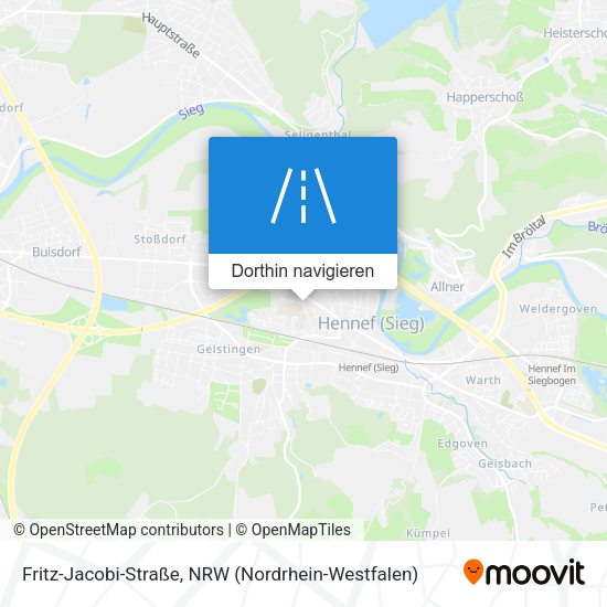 Fritz-Jacobi-Straße Karte