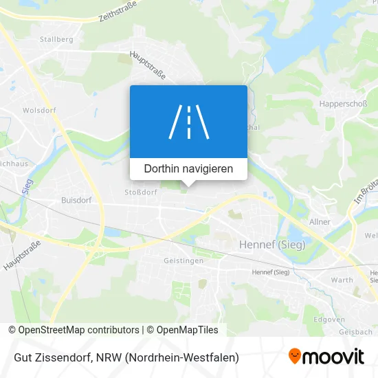 Gut Zissendorf Karte