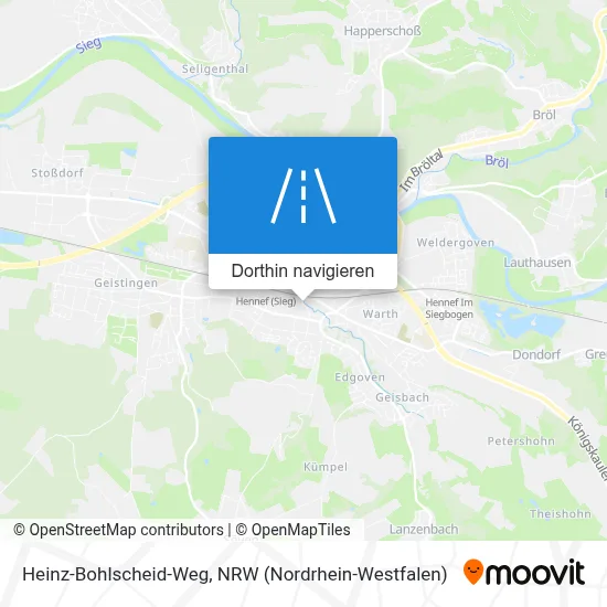 Heinz-Bohlscheid-Weg Karte