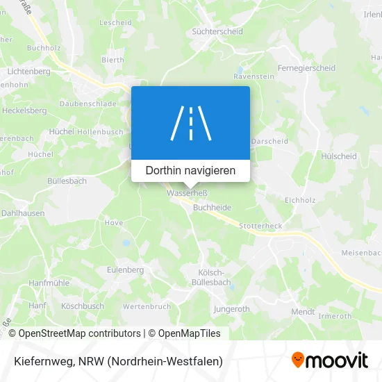 Kiefernweg Karte