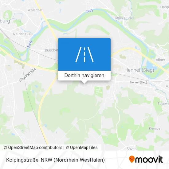 Kolpingstraße Karte
