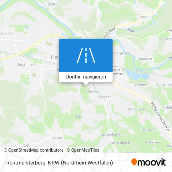 Rentmeisterberg Karte