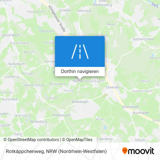 Rotkäppchenweg Karte