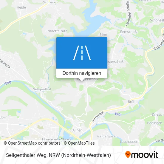 Seligenthaler Weg Karte