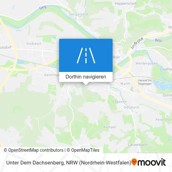 Unter Dem Dachsenberg Karte