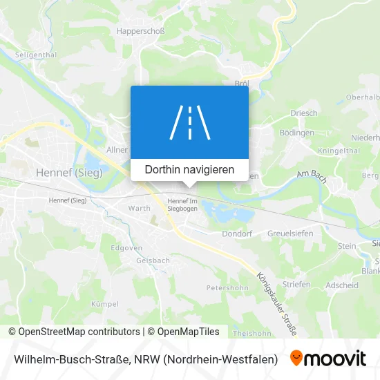 Wilhelm-Busch-Straße Karte