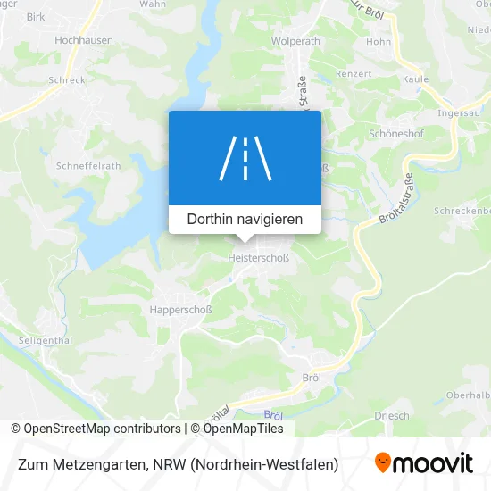 Zum Metzengarten Karte