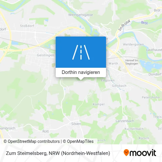 Zum Steimelsberg Karte