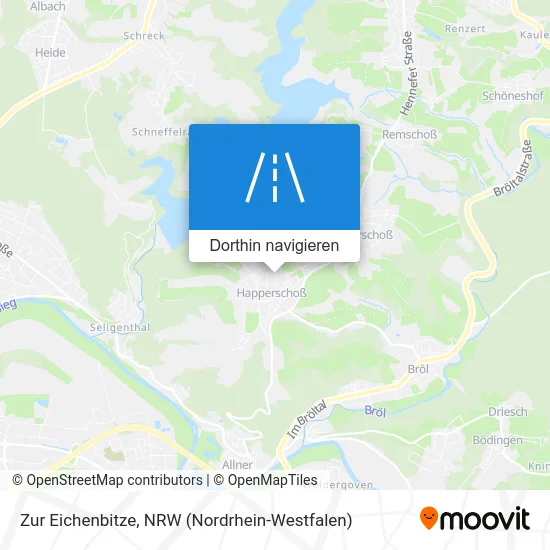 Zur Eichenbitze Karte