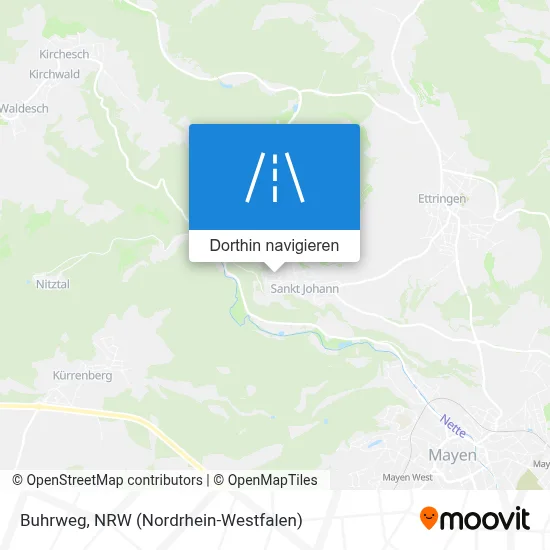 Buhrweg Karte