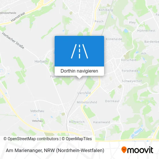 Am Marienanger Karte