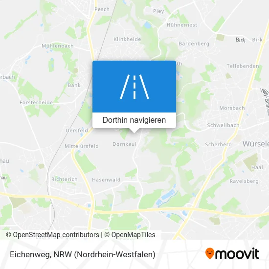 Eichenweg Karte