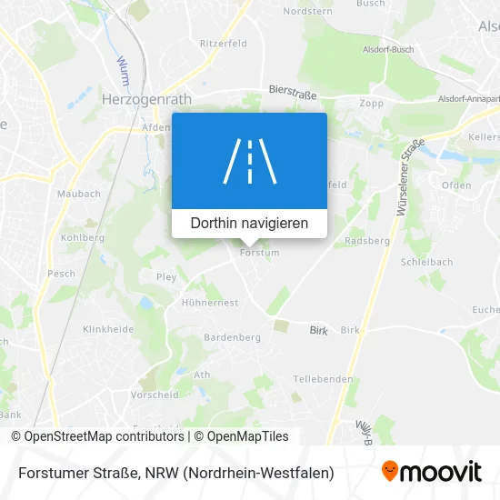 Forstumer Straße Karte