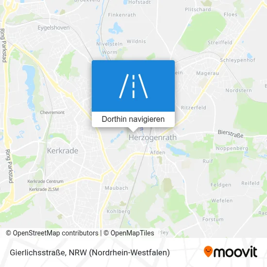 Gierlichsstraße Karte