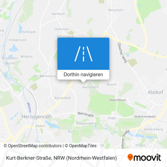 Kurt-Berkner-Straße Karte