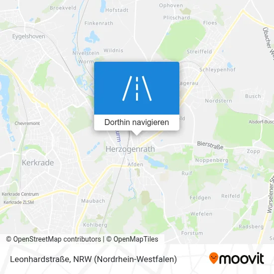 Leonhardstraße Karte