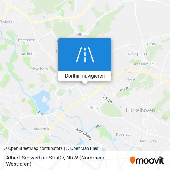 Albert-Schweitzer-Straße Karte